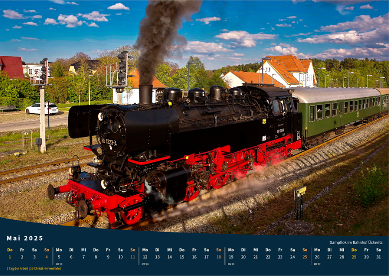 Kalender Insel Usedom Mai