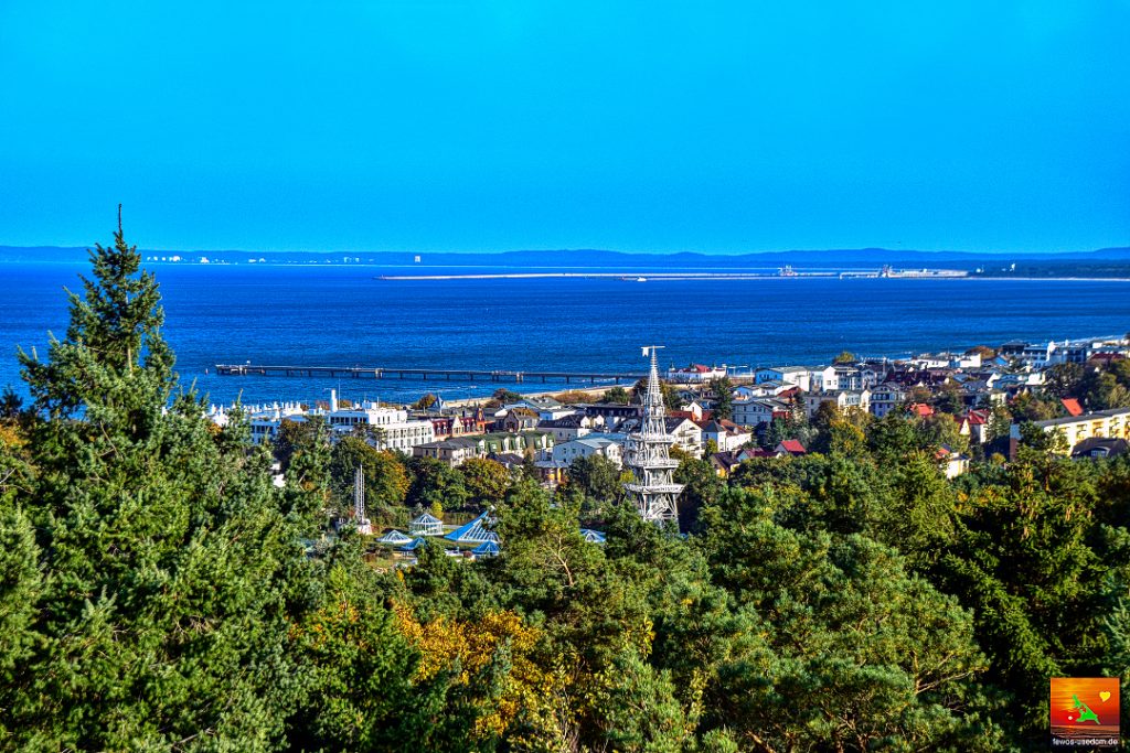 Ahlbeck aus der Vogelperspektive